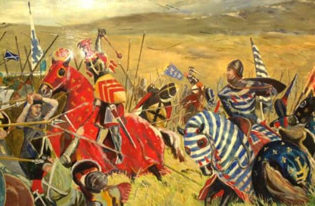 A depiction of the Battle of Bannockburn. Picture: TSPL