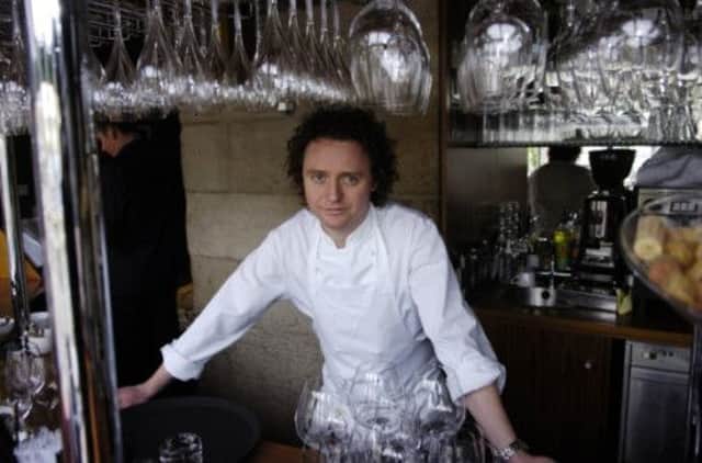 Tom Kitchin at his restaurant The Kitchen in Edinburgh. Picture: Greg Macvean