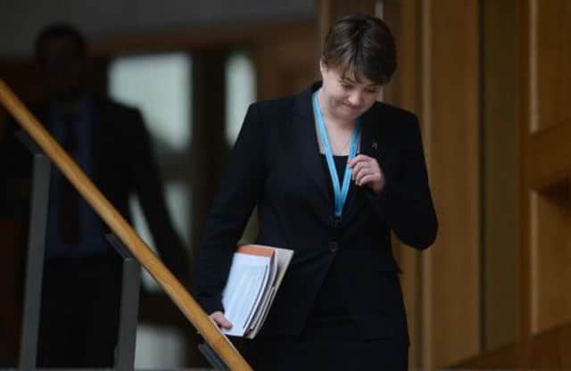 Davidson insists the reforms she has put in place since taking over from Annabel Goldie a year ago now need time to bed in. Picture: Neil Hanna