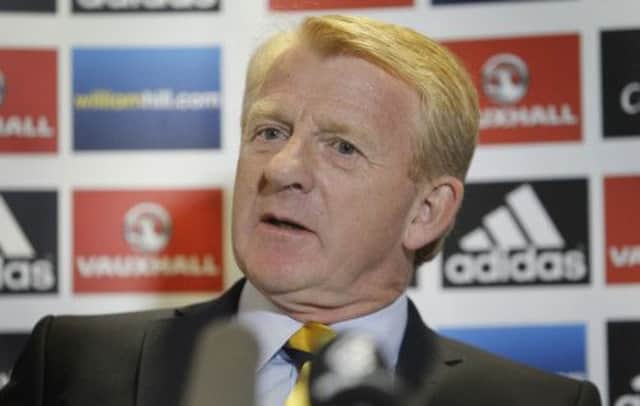 Strachan wishes Scotland had some of Croatia's commitment to cause. Picture: PA