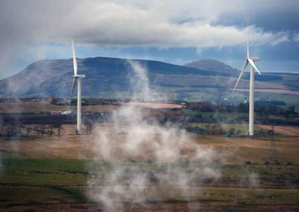 The BCC says wind farms, such as this one near Cowdenbeath, are not the answer to energy security. Picture: Getty