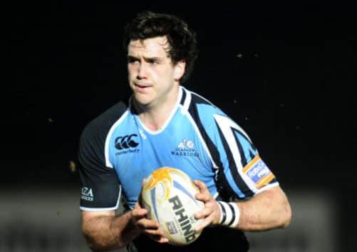 Alex Dunbar in action for Glasgow Warriors. Picture: SNS