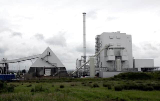 There is currently a large biomass plant in Lockerbie. Picture: Jane Barlow