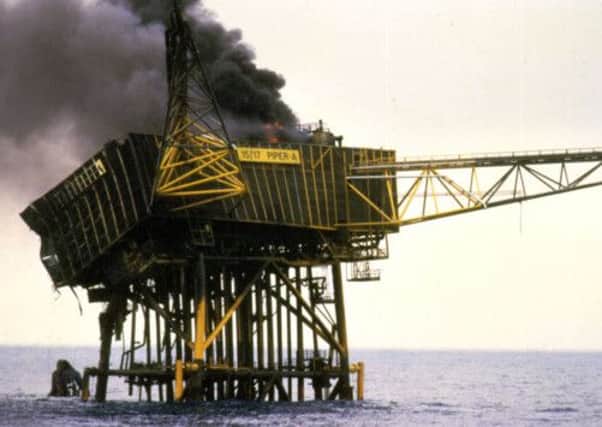 The Piper Alpha disaster killed 167 passengers. Picture: PA