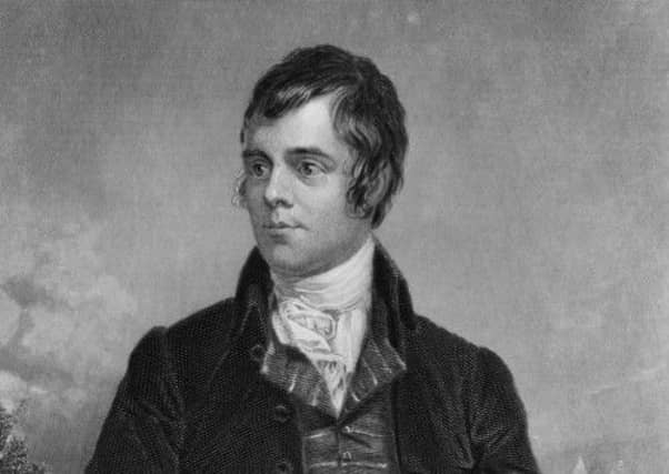 A hand-written Burns manuscript is among the donation. Picture: Getty