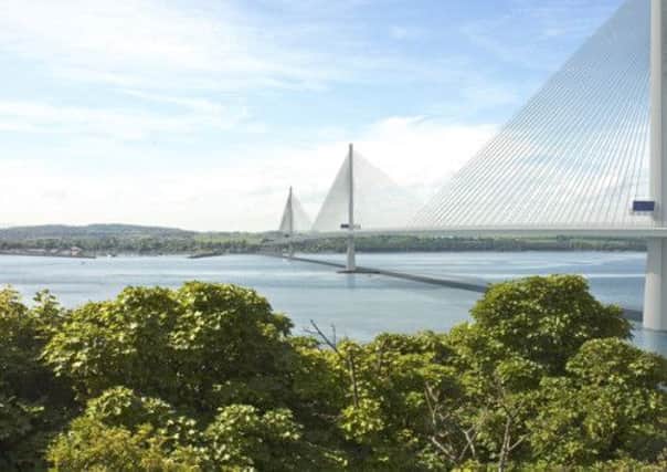 An artist's impression of the Forth Replacement Crossing. Picture: submitted