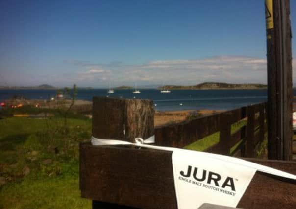 The view from Jura. Picture: Darroch Ramsay