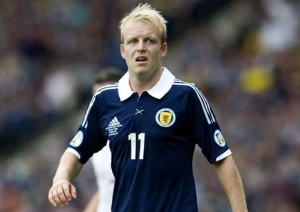 Steven Naismith in action for Scotland. Picture: SNS