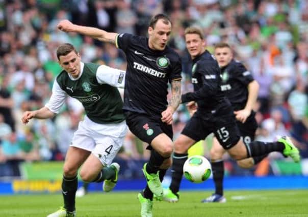 Anthony Stokes was man of the match in last month's Scottish Cup final. Picture: Robert Perry