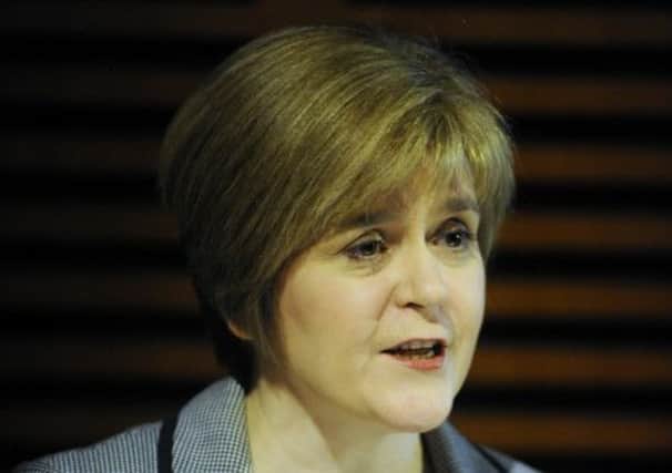 Nicola Sturgeon: Tackling 'the scandal of child poverty will be one of the big prizes of independence.' Picture: Julie Bull