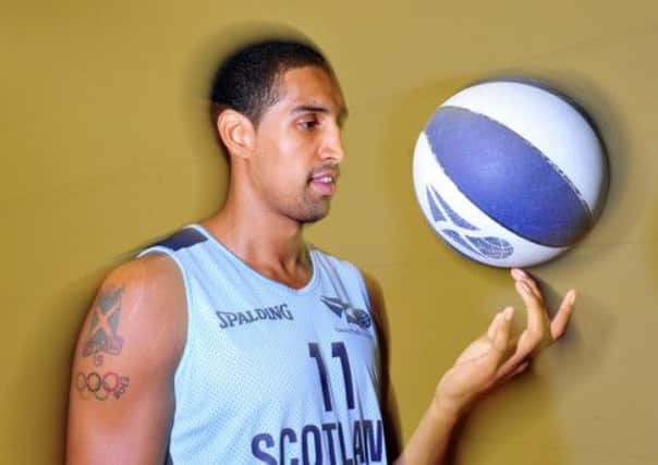 Scotland basketball captain Kieron Achara sees the sport growing in this country. Picture: Robert Perry