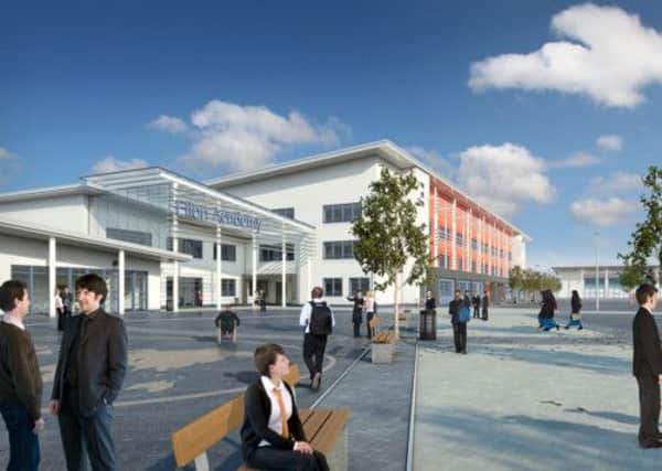 An artist's impression of the new school. Picture: Soluis Architects