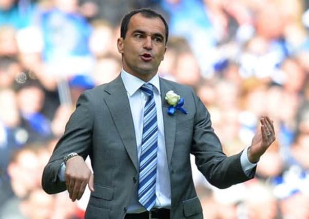 Roberto Martinez has been confirmed as Everton's new manager. Picture: AFP