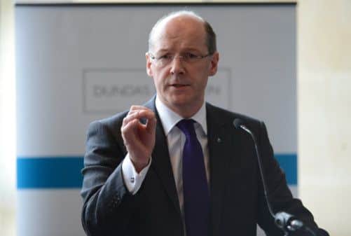 John Swinney praised the work of the advisory service. Picture: Neil Hanna