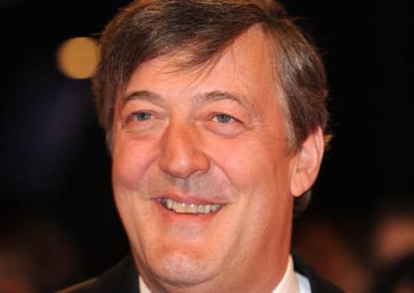 File photo of comedian and actor Stephen Fry. Picture: PA
