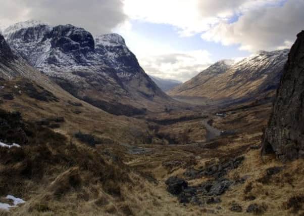 The new series will be filmed in the Highlands - pictured is Glencoe Picture: Ian Rutherford