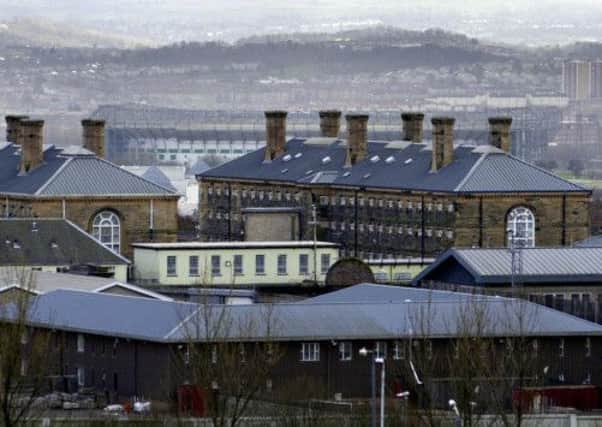 MSPs have voted against prisoners being given the vote in the Scottish independence referendum - pictured HMP Barlinnie. Picture: PA