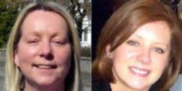 Margaret McDonough, left, and her daughter Nicola both died after being found with slashed wrists at a Greenock hotel. Picture: PA