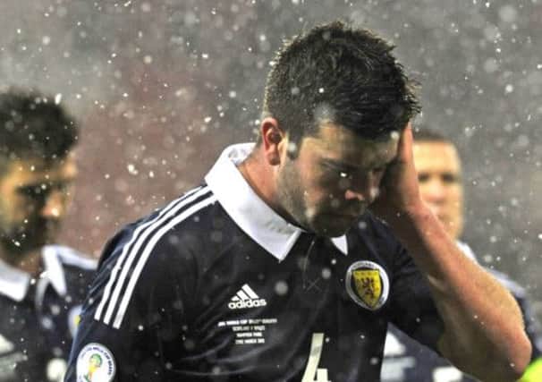 Scotland's Grant Hanley will be hoping for a happy outcome on Friday night. Picture: Robert Perry