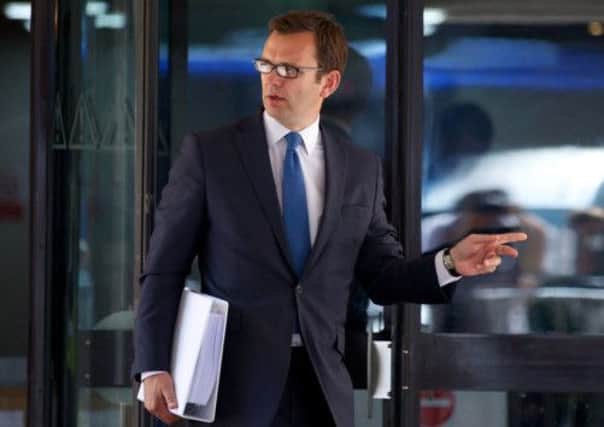 Former Downing Street communications director Andy Coulson leaves court. Picture: Getty