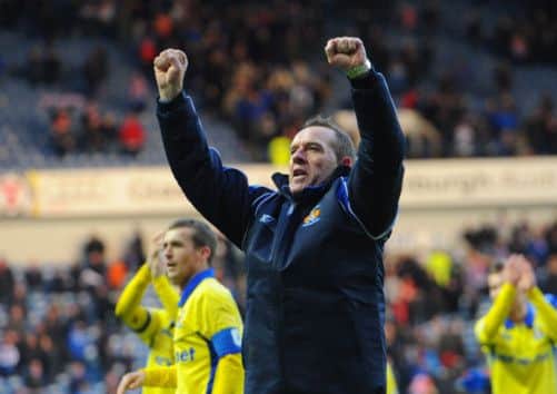 Killie manager Kenny Shiels. Picture: Robert Perry