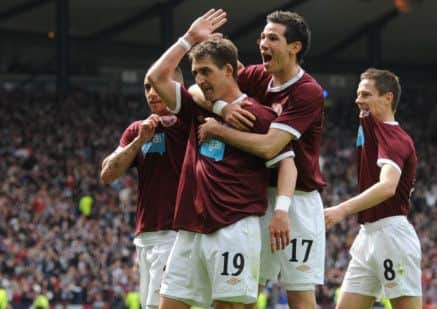 Rudi Skacel (centre) has backed the campaign. Picture: Ian Rutherford