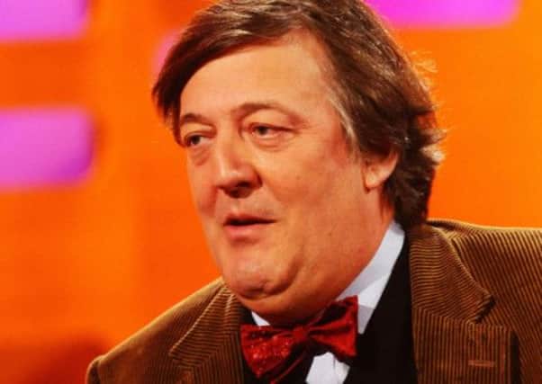 Stephen Fry revealed a suicide bid during a recording of comic Richard Herring's podcast. Picture: PA