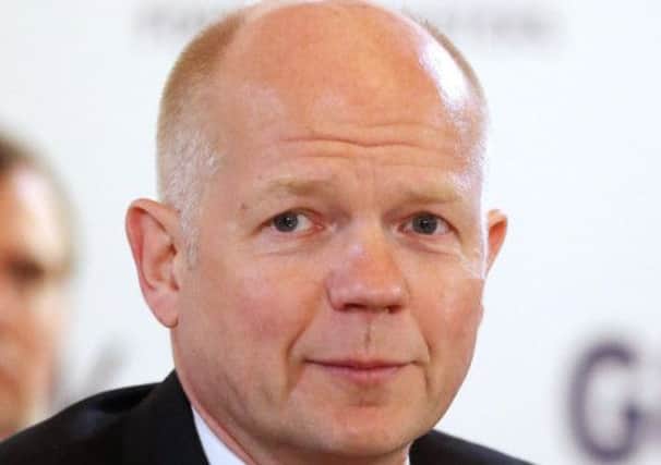 William Hague, who is reponsible for GCHQ, has faced calls for a Commons statement on the Prism row. Picture: PA
