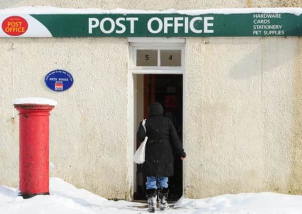 The UK government paper warns the post office network could suffer post-independence. Picture: Ian Rutherford