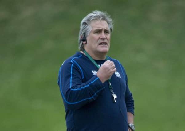 Scotland head coach Scott Johnson. Picture: SNS