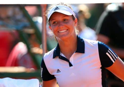 Laura Robson: Working with new coach. Picture: Getty