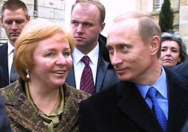 Vladimir Putin announced his marriage break-up in public. Picture: Getty