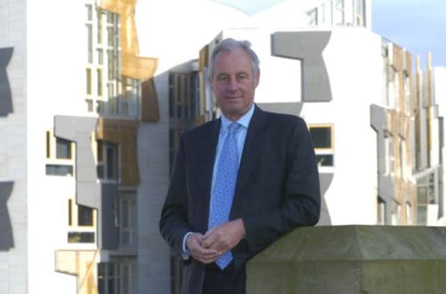 Tim Yeo, pictured outside the Scottish Parliament, says he is confident he acted in accordance with the MPs code of conduct. Picture: Julie Bull