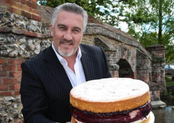 Paul Hollywood: Male icon for all Britain's budding bakers. Picture: PA