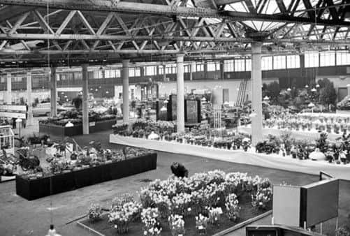 Flower show, 1956. Picture: TSPL