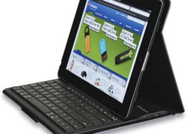 The Verbatim Folio Slim with Keyboard. Picture: comp