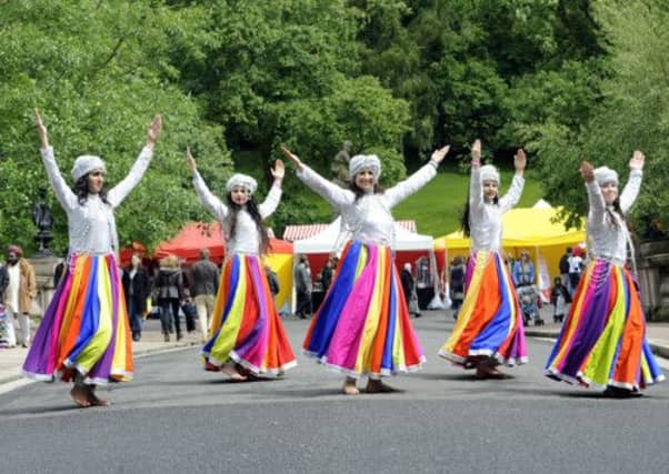 Glasgow Mela Festival performers. Picture: Greg Macvean