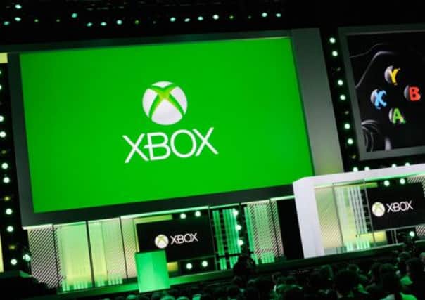The scene at the start of the Microsoft Xbox news conference at E3. Picture: Getty