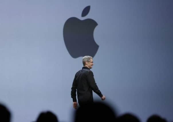 Apple CEO Tim Cook at the Apple Worldwide Developers Conference. Picture: AP