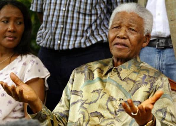 Nelson Mandela was admitted to hospital for a lung infection. Picture: AP