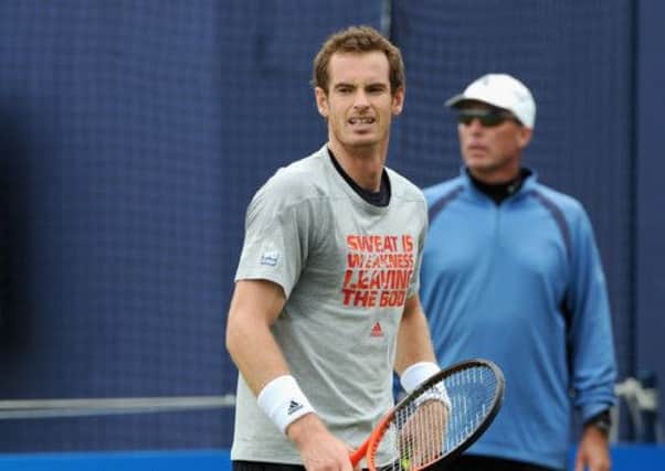 Andy Murray takes gruelling ice baths after workouts, according to a filmmaker. Picture: Getty