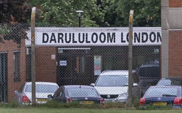 The Islamic school suffered only minor damage. Picture: PA