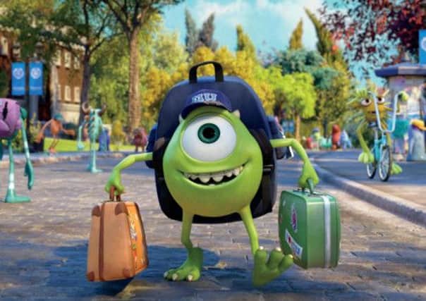 Monsters University receives its first Scottish screening at Edinburgh Film Festival. Picture: Pixar