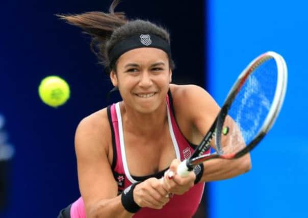 Great Britain's Heather Watson. Picture: PA