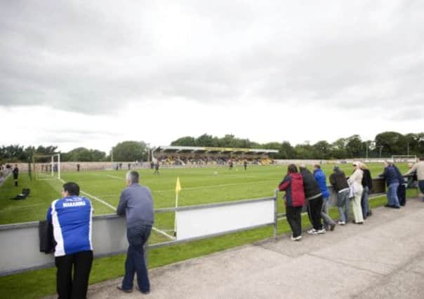 SFL clubs are vote on new league proposals - pictured Galabank, home of Annan Athletic. Picture: SNS