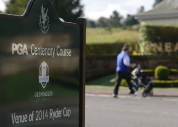 The Ryder Cup is being held at Gleneagles. Picture: Neil Hanna