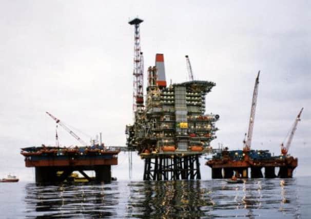 The SNP say North Sea oil would reduce Scotland's share of the national debt. Picture: complimentary