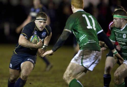 Fraser Brown in action for Scotland. Picture: SNS