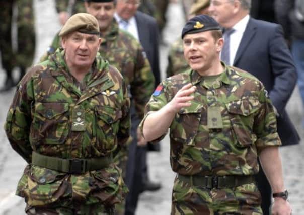 Lord Dannatt, left, did not breach rules. Picture: Ian Rutherford