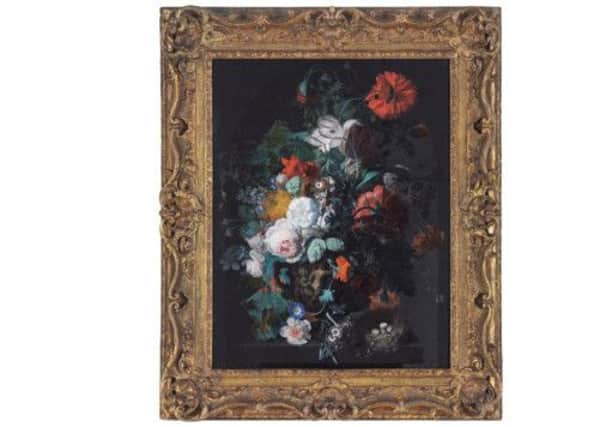Still Life of Flowers by Dutch artist Jan van Huysum. Picture: Contributed